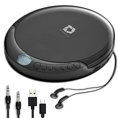 Deluxe Products CD Player Portable with 60 Second Anti...