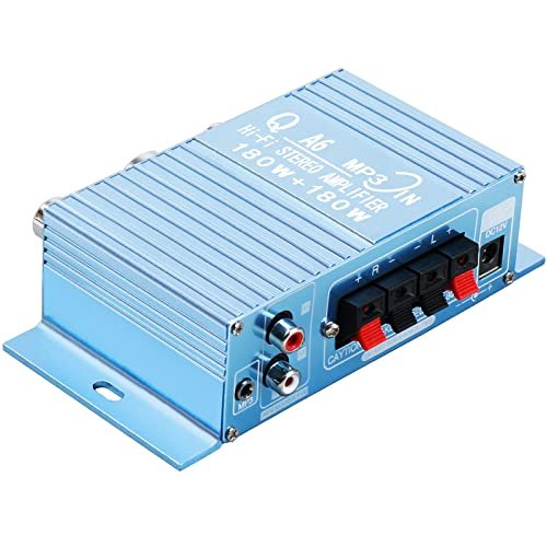 AICARS Mini Audio Amplifier Car Audio 2 Channel Amplifier...