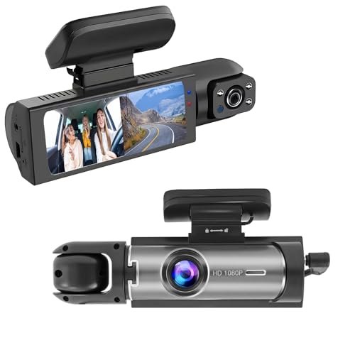 Dashcam Front and Inside,Car Camera Dash Cam for...