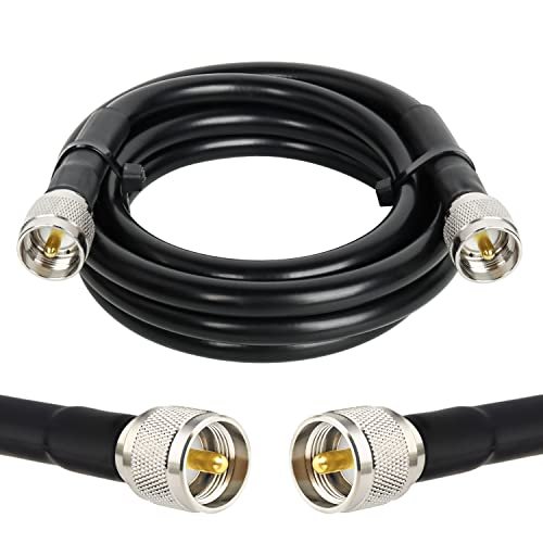 MOOKEERF CB Coax RG213 Cable - UHF Male to Male...