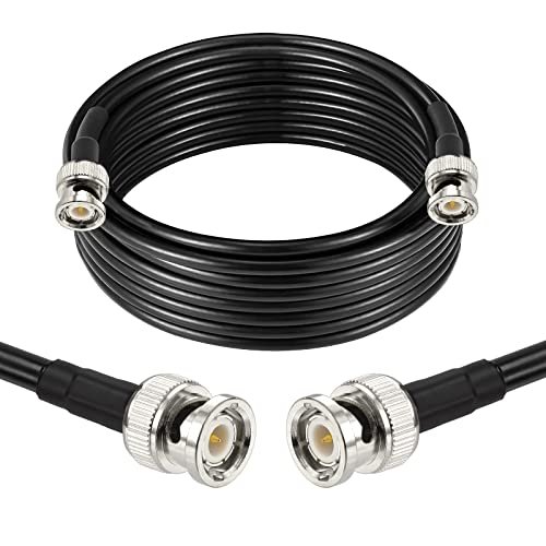 Superbat BNC Cable 25ft BNC Male to Male Connectors 50...