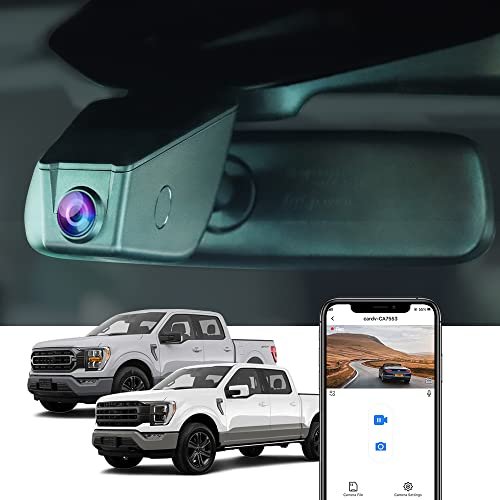 Fitcamx 4K Dash Cam Suitable for Ford F150 & F250...