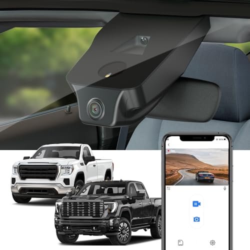 Fitcamx 4K Dash Cam Suitable for GMC Sierra 2020-2025...