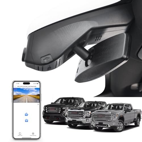 Mangoal 4K Dash Cam fit GMC Sierra 1500 2019-2021, 1500...