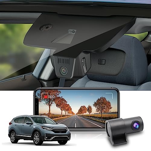 Fitcamx Front 4K+Rear 1080P Dash Cam Adapts for Honda...