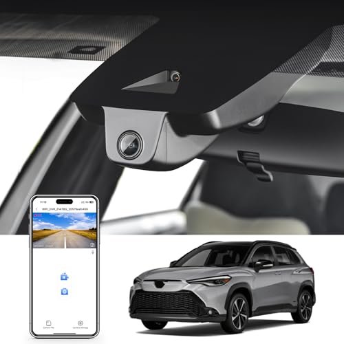mangoal 4K Dash Cam Custom fit for Toyota Corolla Cross...