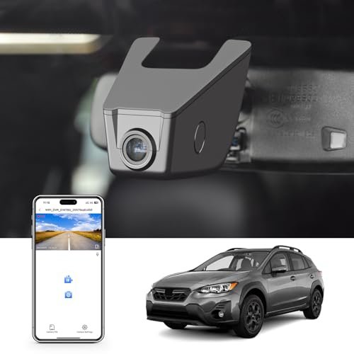 Mangoal 4K Dash Cam Custom fit for Subaru Crosstrek 2018...