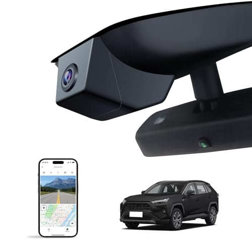 Front 4K Dash Cam for Toyota RAV4 2019-2021 LE Limited...