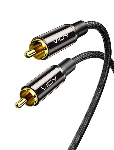 VIOY Coaxial Digital Audio Cable (3.3 ft/1 M)-[Gold-Plated...