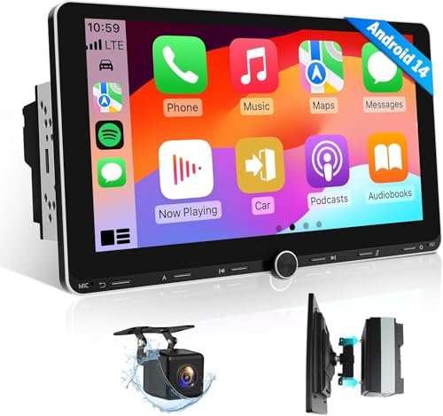 Eonon Android 14 Double Din Car Stereo, Wired & Wireless...