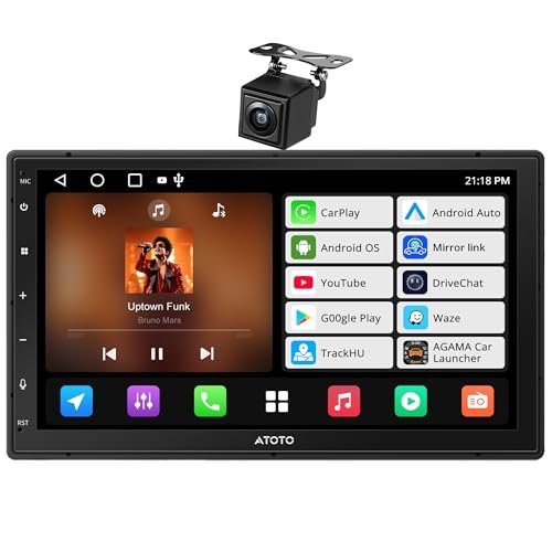ATOTO A5L Android Double DIN Car Stereo Wireless CarPlay...