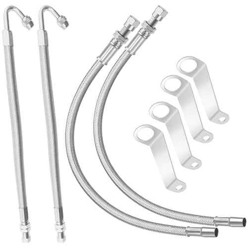 Double Tires Air Inflation Kit, Tire Valve Extension, Valve...