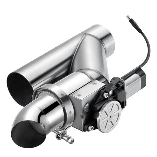 Sineside Electric Exhaust Cutout 2.5 Inch with Elbow...