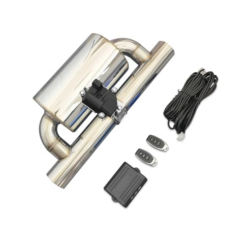 Peastorm 3 Inch Electric Valvetronic Exhaust Cutout with...