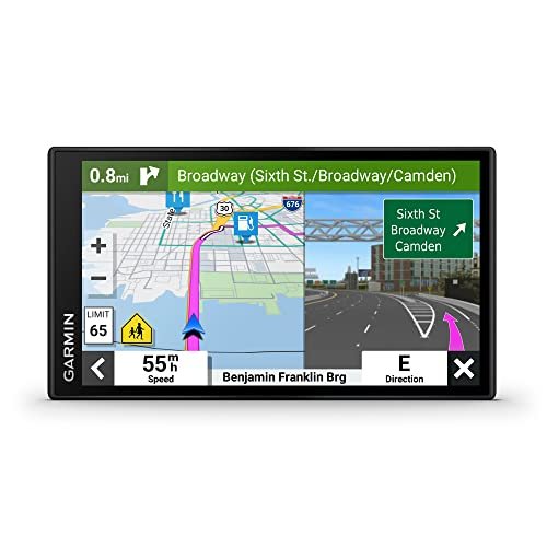 Garmin DriveSmart 66, 6-inch Car GPS Navigator with Bright,...