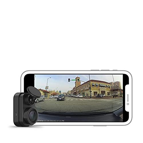Garmin Dash Cam Mini 2, Tiny Size, 1080p and 140-degree...