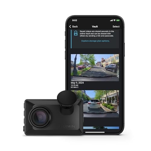 Garmin Dash Cam™ X110, Compact 1080p HD Dash Cam with...