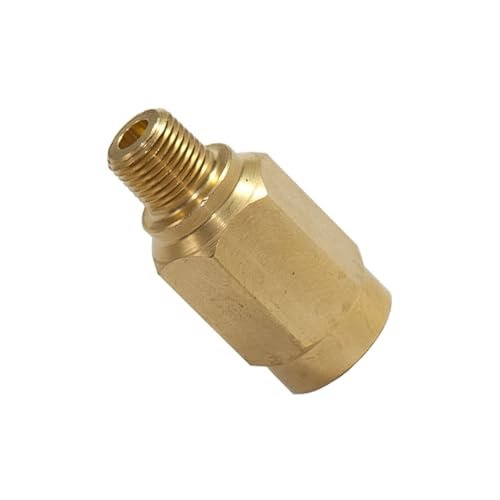 GlowShift Fuel Pressure Snubber Valve Sensor Adapter...