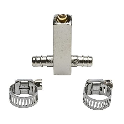 GlowShift Water Coolant Temperature Sensor T-Fitting...