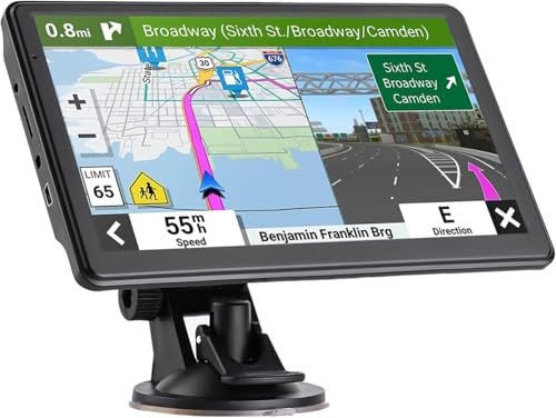 GPS Navigator for Car Truck RV, 7-inch High-Definition...