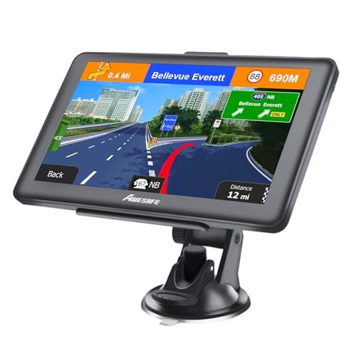 GPS Navigator for Car, Latest 2025 Map 7 Inch Touch...