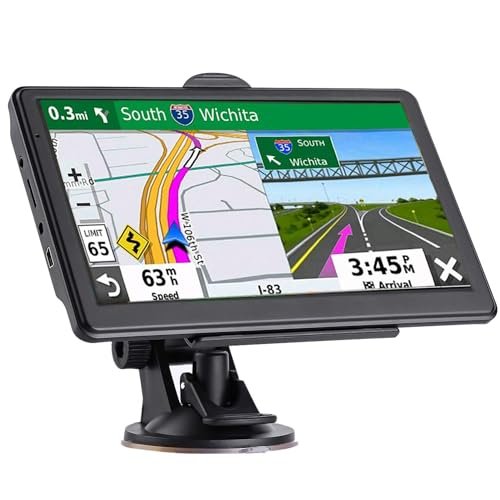 GPS Navigator for Car, Latest 2026 Map 7 inch Touch...