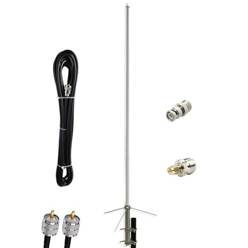Dual Band VHF UHF 2m 70cm Base Antenna for Mobile...