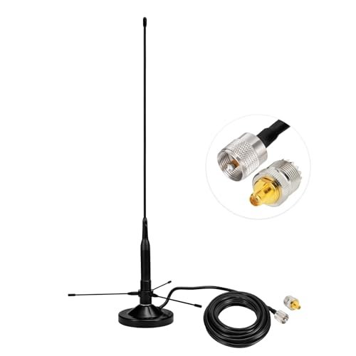 Bingfu Vehicle Mobile Ham Radio Antenna with Ground Planes...