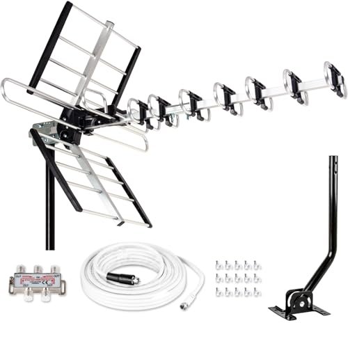 Five Star Outdoor HDTV Antenna up to 200 Mile Long...