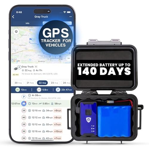 Brickhouse Security GPS Car Tracker - Hidden Tracker for...