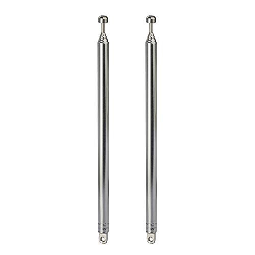 Bingfu 7 Sections Telescopic 74cm AM FM Antenna Portable...