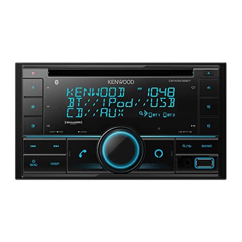 KENWOOD DPX505BT Double DIN in-Dash CD Car Stereo. AM/FM...