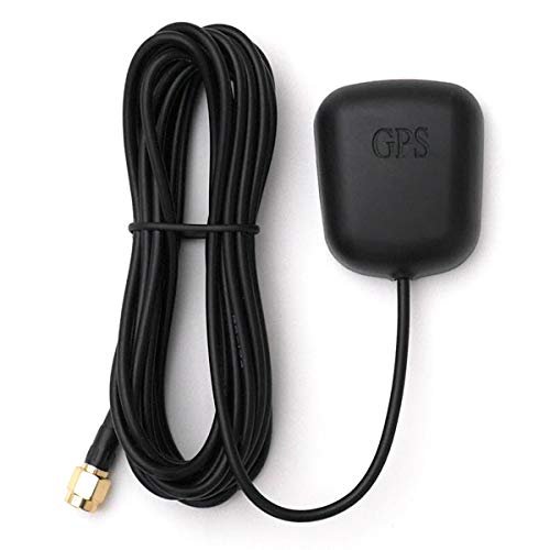 Waterproof GPS Active Antenna, Magnetic Base, 28dB Gain,...