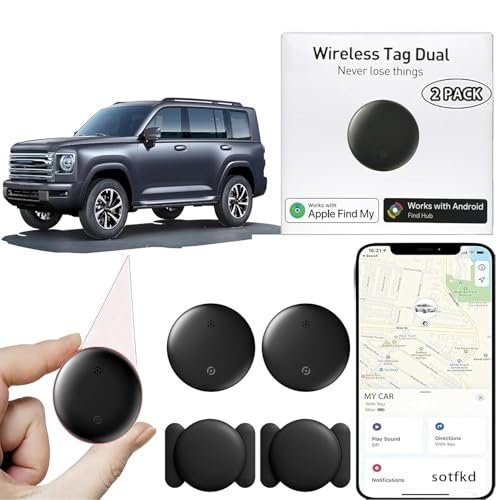 2 Pack No Subscription GPS Tracker for Vehicles,Car Tracker...