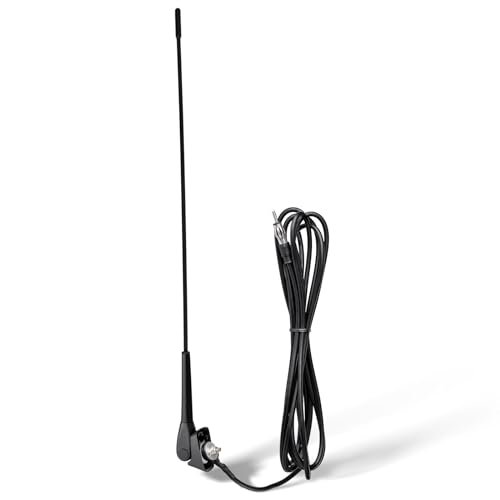 Eightwood Waterproof Marine Boat Radio Antenna 18 Inch,...