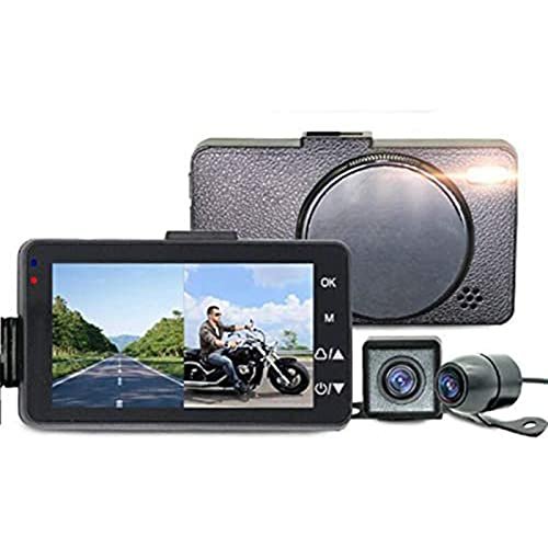 Boxonly Motorcycle Driving Recorder Waterproof Dual Lens...