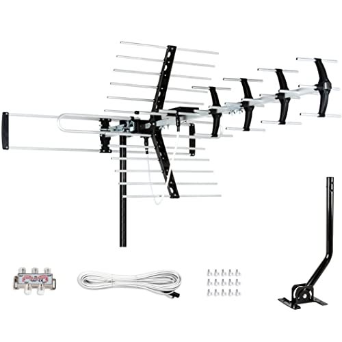 Five Star Outdoor HDTV Antenna up to 200 Mile Long...