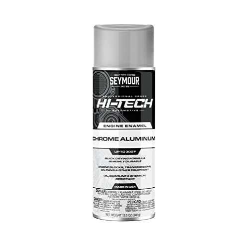 Seymour EN-41 Hi-Tech Engine Spray Paint, Chrome Aluminum...