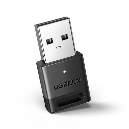 UGREEN USB Bluetooth 5.3 Adapter for PC, Plug & Play...