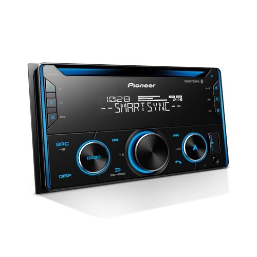Pioneer FH-S520BT Double Din CD Receiver – Bluetooth,...