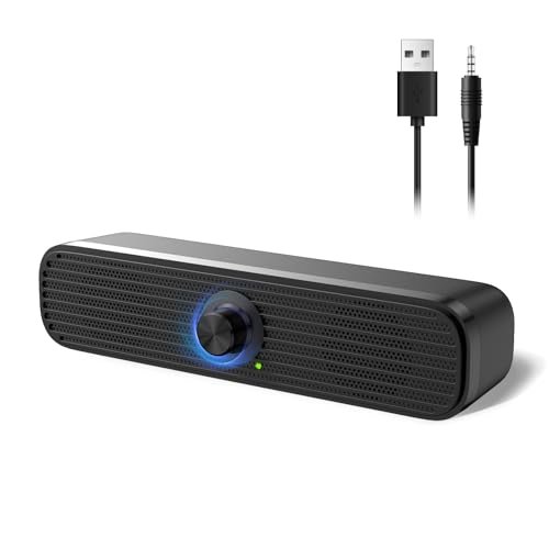 1Mii Computer Speakers for Desktop Laptop Tablet, USB...