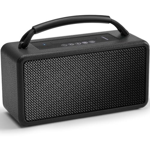 DINDIN Portable Bluetooth Speaker: 80W (Peak), 20H...