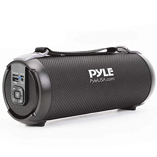 Pyle Wireless Portable Bluetooth Boombox Speaker –...