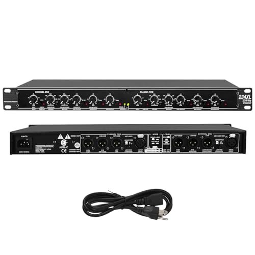 Professional Audio Crossover, 2-Way 3-Way Stereo 4 Way Mono...