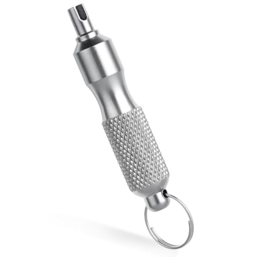 Valve Core Removal Tool, Stainless Steel Schrader Valve...