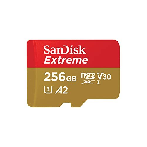 SanDisk 256GB Extreme microSDXC UHS-I Memory Card with...