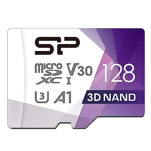Silicon Power 128GB Micro SD Card U3 SDXC Up to...