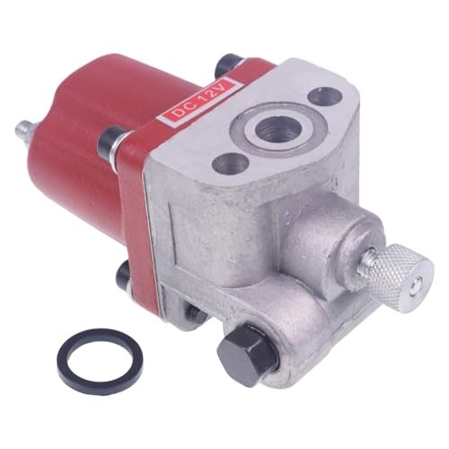 ZTUOAUMA 12V Single-Plunger Fuel Shut Off Stop Solenoid...