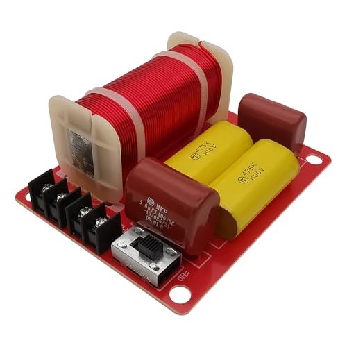 HiQltyla 350W 1-Way Bass Subwoofer Speaker Crossover,...