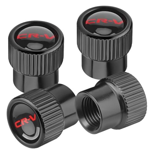 Drytuns Car Tire Valve Stem Caps for Honda CR-V, 4Pcs...